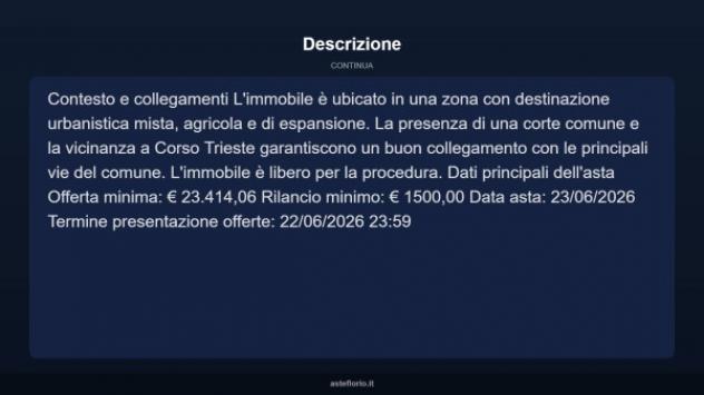 Immobile in asta di 153 m² con più di 5 locali e box auto in vendita a Turania - Foto 12