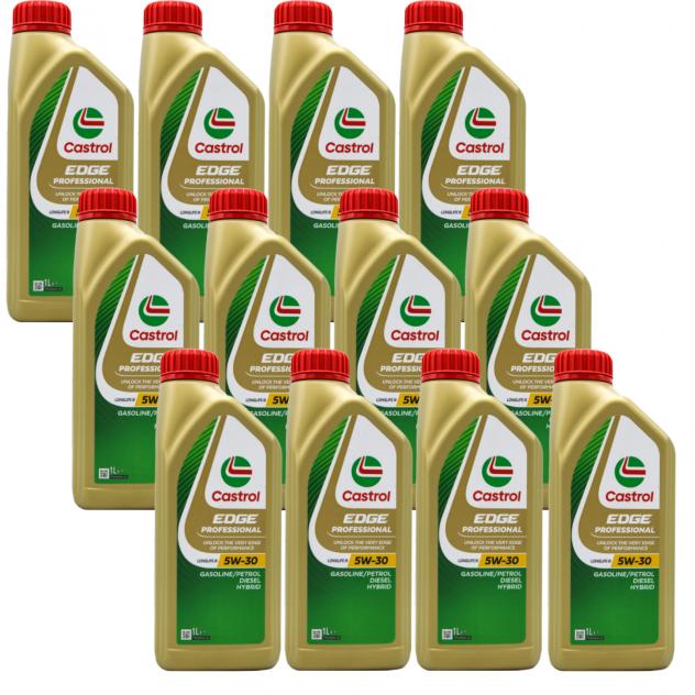 Kit Olio Castrol Edge Prof Ll Iii 5W30-12