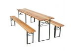 Set birreria tavolo e due panche 120X60cm h76cm
