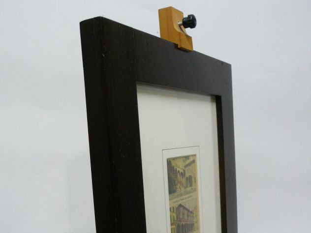 Palazzo del Consiglio quadro vecchia verona epoca noce 800' - Foto 6