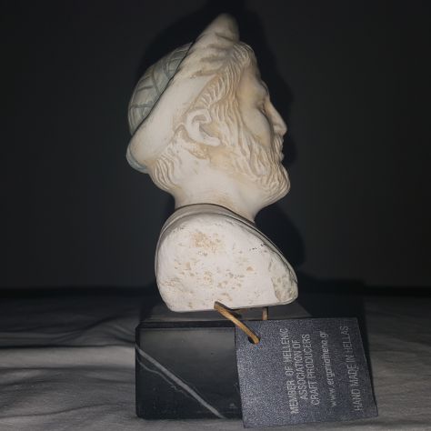 Statuetta in marmo Pitagora di Samo - Foto 2