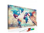Quadro arredalacasa  Fai Da Te World Map N. 13 Arredalacasa Spedizione Gratis
