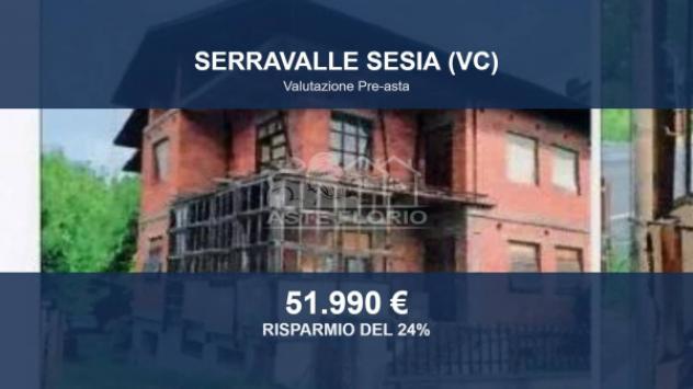 Immobile in asta di 400 m² con più di 5 locali in vendita a Serravalle Sesia