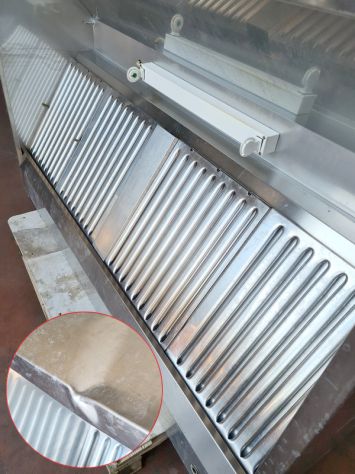 aspiratore a parete in inox per friggitorie usata - Foto 4