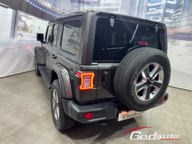 JEEP Wrangler Unlimited 2.2 Mjt II Sahara full-led navi rif. 24131078 - Foto 8