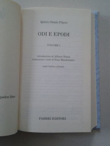 ORAZIO - Odi e Epodi Vol. 1 &amp; 2 - Foto 2