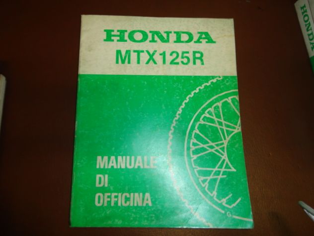 MTX125 MTX125R Manuale officina manutenzione moto honda