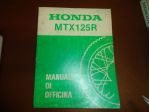 MTX125 MTX125R Manuale officina manutenzione moto honda