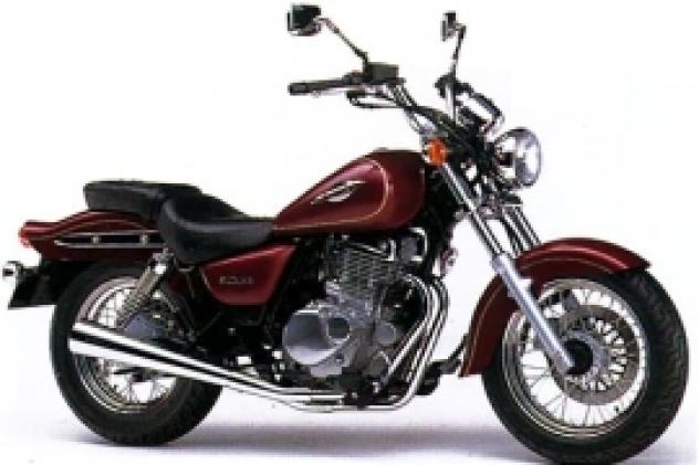 SUZUKI GZ MARAUDER 250 PEDANA ANTERIORE SINISTRA E SUPPORTO - GOMMA USURATA 1999 - Foto 8
