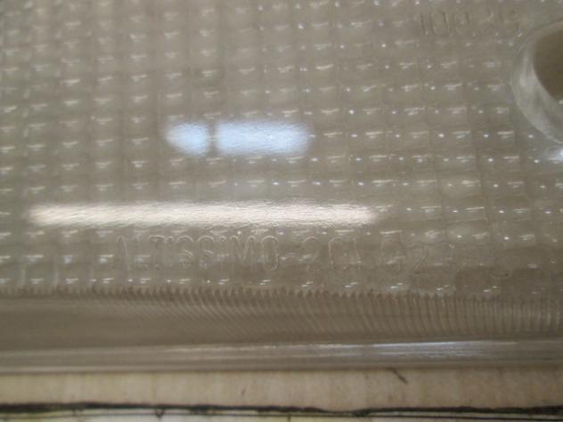 15.133.133 VETRO TRASPARENTE FANALINO FRECCIA INDICATORE DI DIREZIONE SINISTRA ALTISSIMO FIAT 132 1.6 B RICAMBIO NUOVO BIANCO - Foto 2