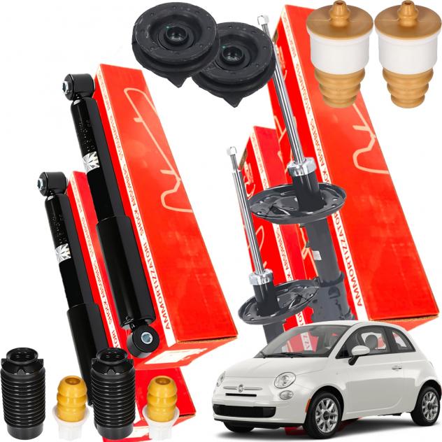 Kit Ammortizzatori SPEED Tamponi BIRTH FIAT500