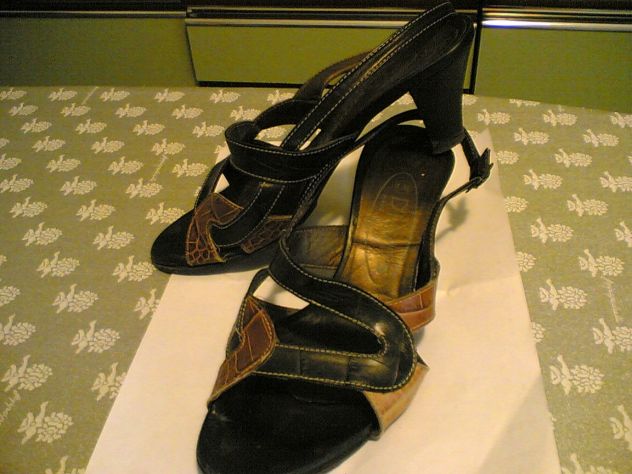 Scarpe, sandali in pelle, mis. 37, 38 - Foto 5