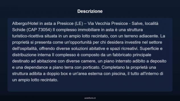 Immobile in asta di 300 m² in vendita a Presicce-Acquarica - Foto 3