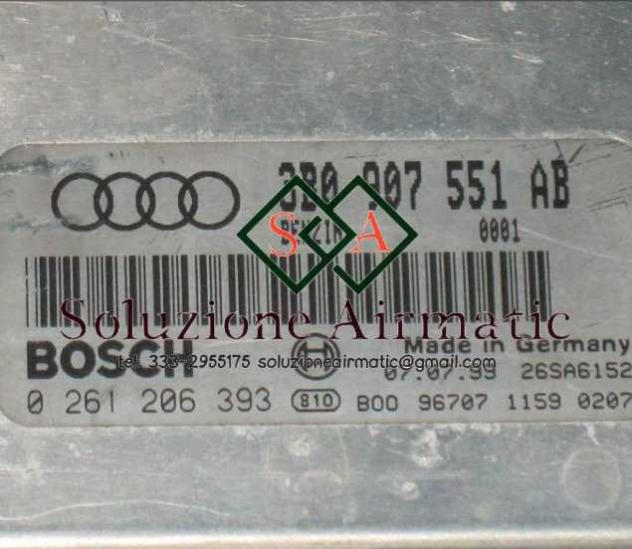 Audi A8 2.8 centralina motore 0261206393 - Foto 2