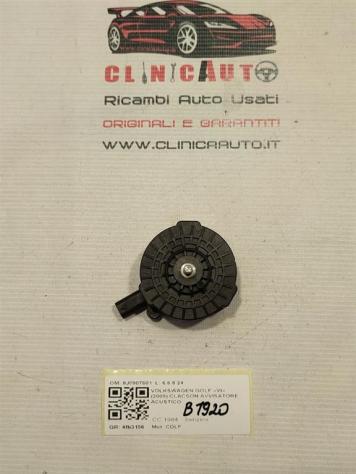 CLACSON VOLKSWAGEN Golf 6 Plus 8J0907601 CDLF benzina 1984 (0812)