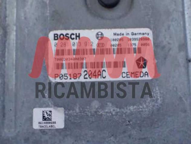 0281013912 Jeep Cherokee centralina motore Bosch - Foto 2