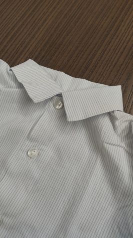 Camicia 3-6 mesi a righe manica lunga