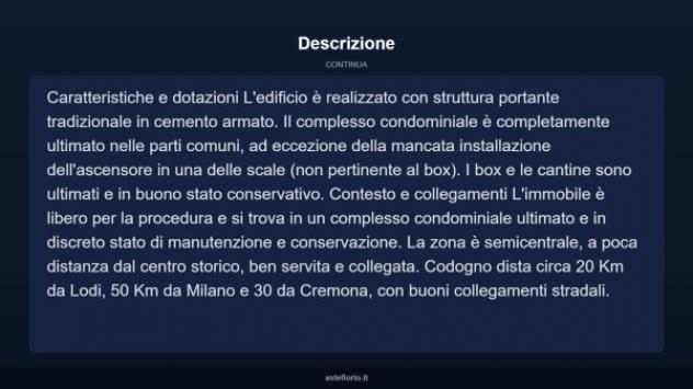 Immobile in asta di 16 m² in vendita a Codogno - Foto 9