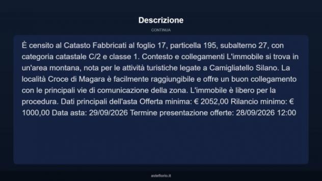 Immobile in asta di 98 m² in vendita a Casali del Manco - Foto 4