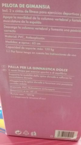 PALLA X GINNASTICA DOLCE + ACCESSORI - Foto 2
