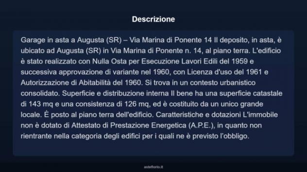 Immobile in asta di 126 m² in vendita a Augusta - Foto 3