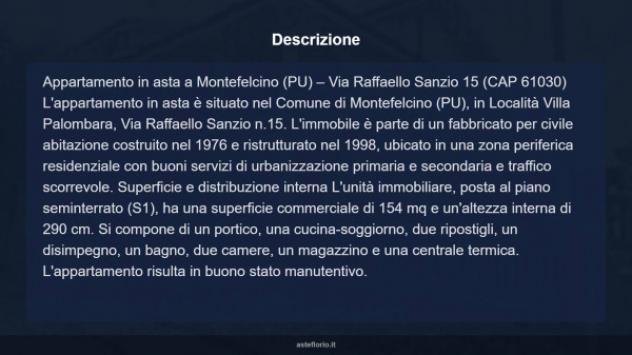 Immobile in asta di 154 m² con più di 5 locali in vendita a Montefelcino - Foto 8