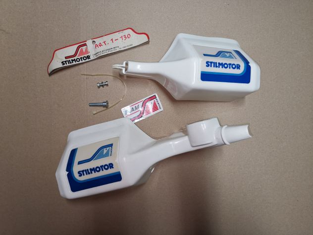 Coppia paramano protezioni mani leva freno frizione moto cross Stilmotor 1 130