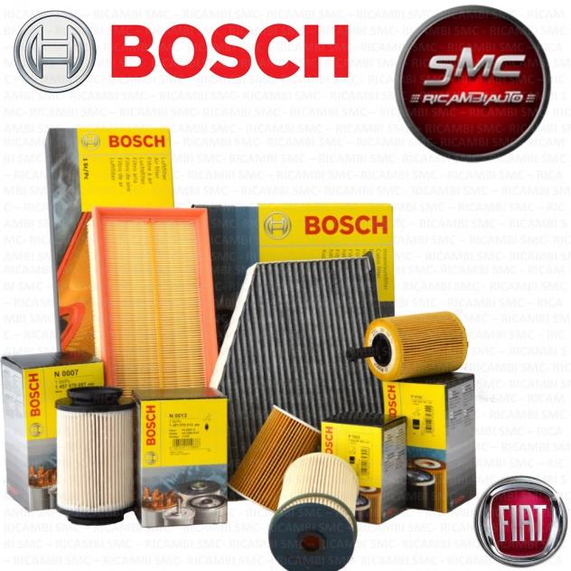 Kit Tagliando Filtri Bosch Ktb043 Per Fiat