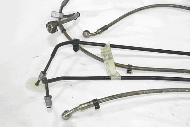TUBAZIONE FRENI IMPIANTO FRENANATE ABS BMW K71 F 800 S 2006 - 2011 34327706790 BRAKE HOSES - Foto 2