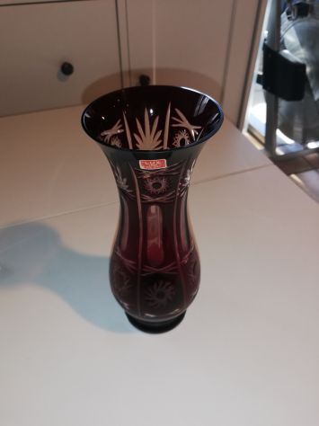 Vaso Vintage in cristallo di Boemia - Foto 3