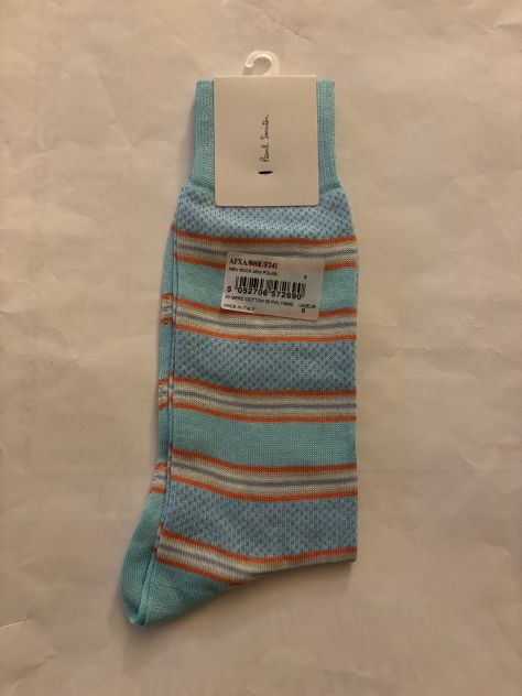 CALZE NUOVE DA UOMO FIRMATE ORIGINALI”PAUL SMITH”MADE IN ITALY - Foto 4