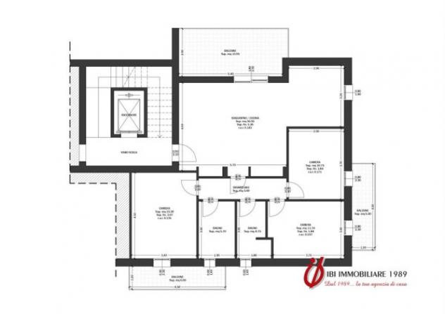 Appartamento di 140 m² con 4 locali e box auto doppio in vendita a Castel d'Azzano - Foto 8