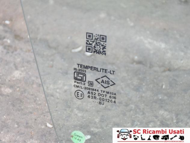 Vetro Anteriore Destro Suzuki Baleno 84501M68P00000 - 29824 - Foto 2