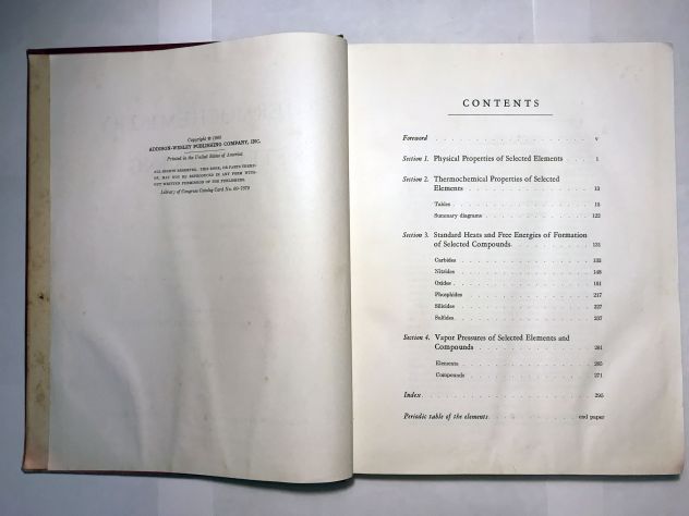 Libro su termochimica per la produzione acciaio. 1960 - Foto 4