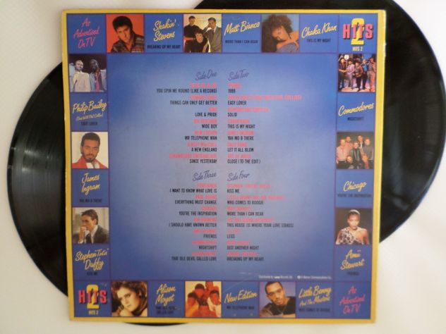 THE HITS ALBUM Compilation - 2 x LP / 33 giri 1985 CBS / WEA - Foto 2