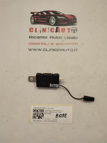 AMPLIFICATORE ANTENNA CITROEN C4 Picasso Mk1 9657017980 (0613)