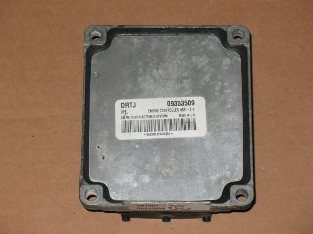 09353509 ECU CENTRALINA MOTORE OPEL ASTRA ZAFIRA DRTJ 09353509 HSFI-2.1 - Foto 3