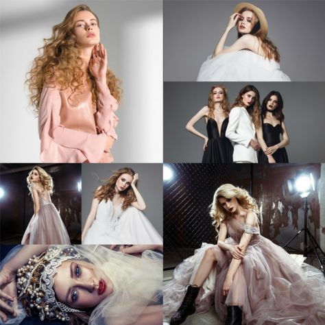 Modelle per servizio fotografico