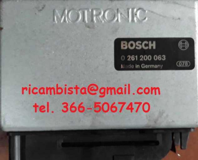 0261200063 Alfa Romeo 75 centralina motore Motronic