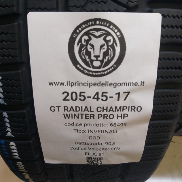 4 GOMME 205 45 17 GT RADIAL A68499 - Foto 2