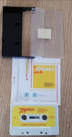 4 audiocassette di corsi di lingue De Agostini di inglese, francese, spagnolo... - Foto 2