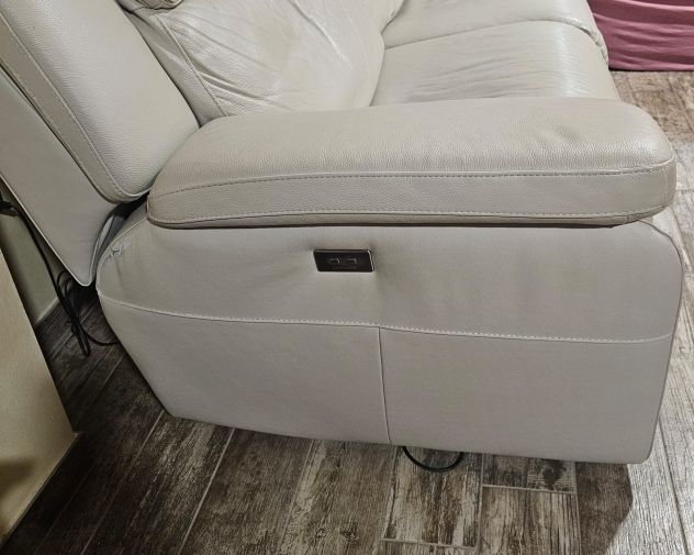 Divano in pelle Poltrone e Sofà - Foto 7