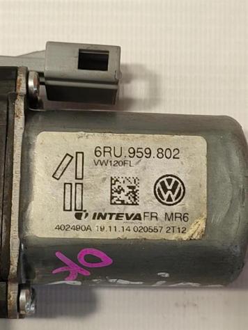 MOTORINO ALZAVETRO ANTERIORE SINISTRO SKODA Citigo 1° Serie 6RU959802 (11) - Foto 2