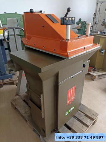 Trancia Fustellatrice a bandiera Atom G999 - Foto 3