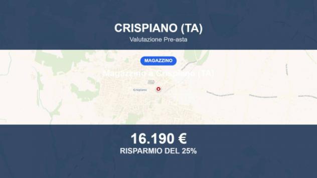 Immobile in asta di 196 m² in vendita a Crispiano