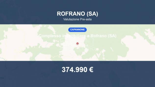 Immobile in asta di 2494 m² in vendita a Rofrano