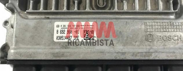 0261S18707 8692960 BMW G30 3.0 centralina motore Bosch - Foto 2