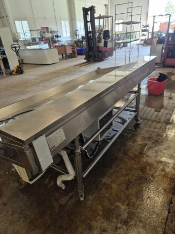 ESPOSITORE INOX PRODOTTI ITTICI REFRIGERATO USATO - Foto 4