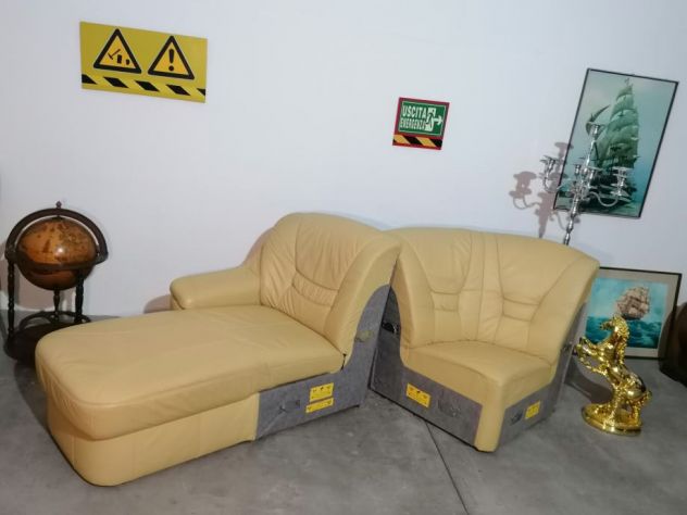 AMPIO divano angolare in pelle ! CONSEGNA ! - Foto 8