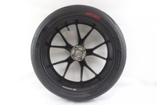 DUCATI 848 50221341A CERCHIO POSTERIORE 17X5.50 07 - 13 REAR WHEEL PICCOLI GRAFFI - Foto 7